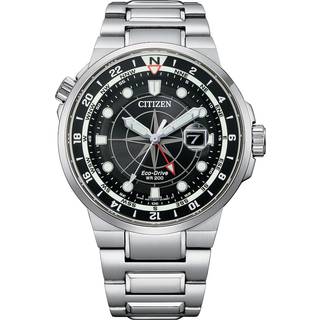 Citizen BJ7140-53E GMT Eco-Drive Bracelet Watch - W38233