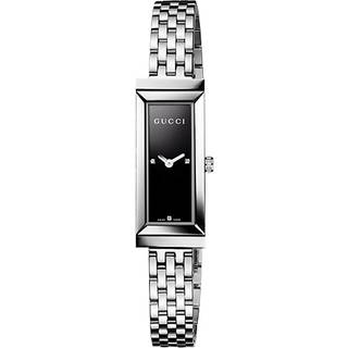 Stilfuld kvinders Gucci G-FRAME REC sølvur