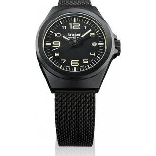 Traser H3 108204 Herrenuhr P59 Essential S Black 37mm 10ATM
