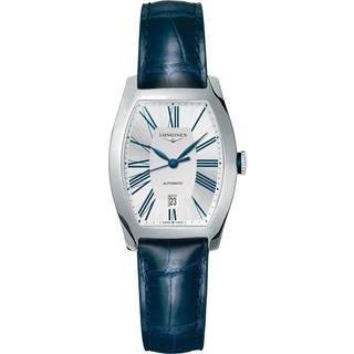 Longines L2.142.4.70.2 Evidenza Sølvfarvet/Læder