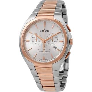 Edox 10239-357R-AIR Les Bemonts Chronograph Herrenuhr 42mm 3ATM