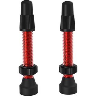 WTB Tubelessventiler Presta TubelessValve Aluminium 34 mm Rød 2st