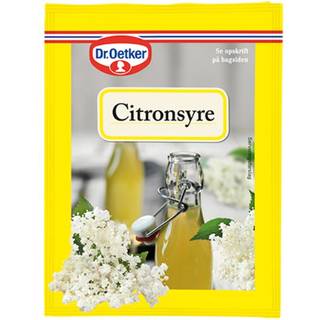 Citronsyre 20 g - Dr. Oetker