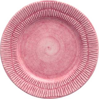 Mateus Stripes Tallerken 21 Cm - Asietter Keramik Rosa - ER05ST