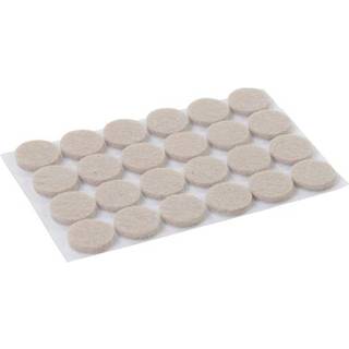20mm Selvklæbende filtpuder Beskyttere - 24 pk