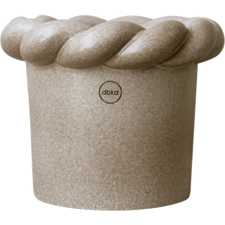 DBKD Twine krukke Ø14 cm Beige