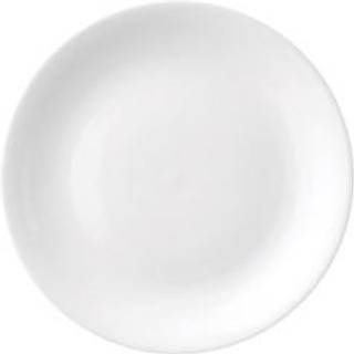 Tallerken Porcelæn Hvid Ø18 cm, 12 stk Coupe Superwhite