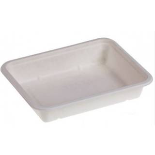Menubakke 1-rum Bio, 250 stk 227x178x43 mm Bagasse