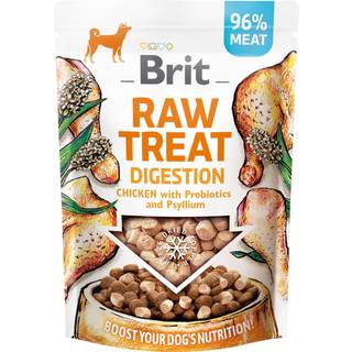 Brit RAW TREAT Digestion, kylling med probiotika - 40 g.