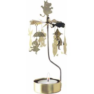 Design Cardell Englespil Mumifamilien med Fyrfadslys, Guldfarvet