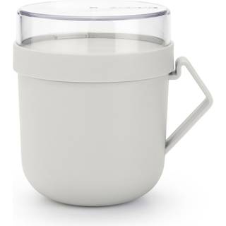 Brabantia Make & Take suppekrus 0,6 L Lysegrå