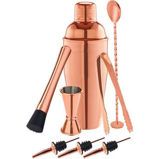 Deluxe barsæt kobber 8 dele