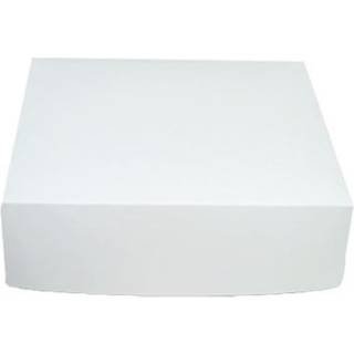 Kageæske nr 12 Hvid 24,5 x 24,5 x 7 cm 250 stk