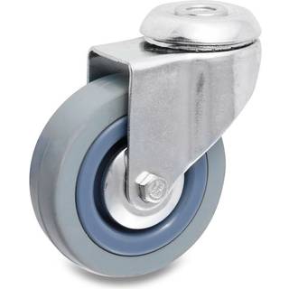 Jasa Møbelhjul t/bolt Ø75 mm Drejelig
