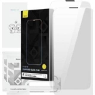 Baseus - Tempered Glass Corning for iPhone 13 13 Pro 14 with built in dust filter