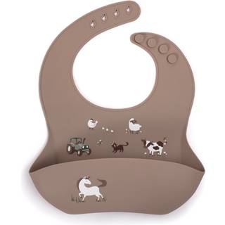Filibabba - Silicone bib with print - Magic Farm