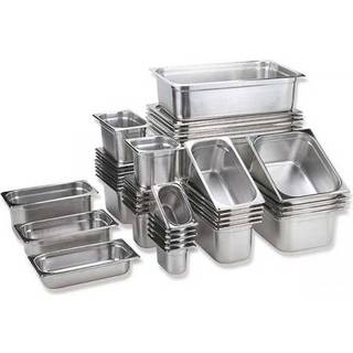Gastrobakke 1/1 GN, stål, 13,3 L