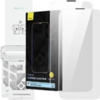 FORÅRSUDSALG - Baseus - Tempered Glass Corning for iPhone 14 Pro Max with built in dust filter