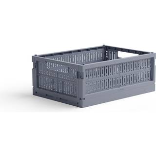 Foldekasse midi (16 farver) - Lilla - 24cm x 34cm x 13cm - Sigrid