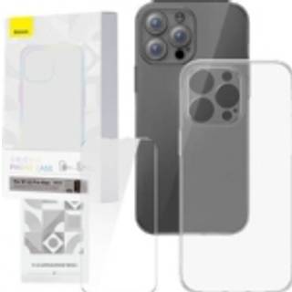 Baseus - Transparent Case and Tempered Glass set Corning for iPhone 12 Pro Max