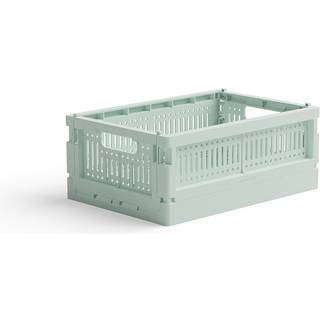 Foldekasse mini (15 farver) - Turkis - 17cm x 24cm x 9,5cm - Sigrid