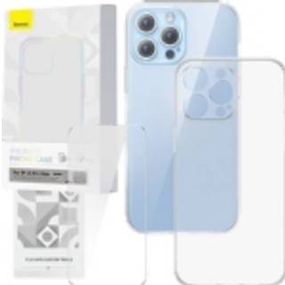 Baseus - Transparent Case and Tempered Glass set Corning for iPhone 13 Pro Max