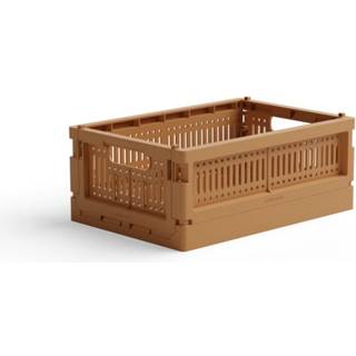 Foldekasse mini (15 farver) - Brun - 17cm x 24cm x 9,5cm - Sigrid