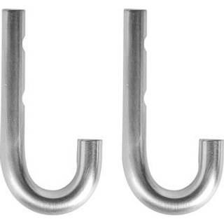 OYOY pieni hook stainless steel chrome silver 8cm 2 stk