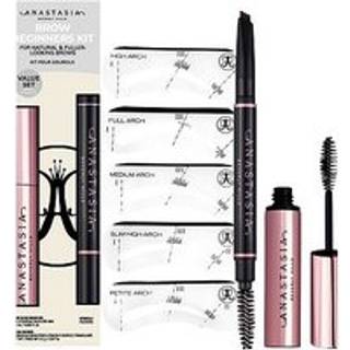 Anastasia Beverly Hills Brow Beginners Kit Øjenbrynsæt Skygge Dark Brown