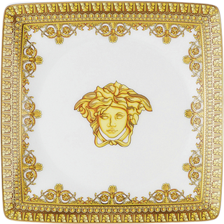 Rosenthal Serving and Trays - 'Baroque Bianco' bowl in Gold Porcelain