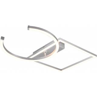 TRIO Pivot børstet aluminium loftslampe