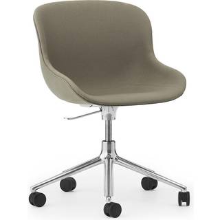 Normann Copenhagen Hyg Kontorstol med Hjul Polstret Aluminium/Synergy LDS16