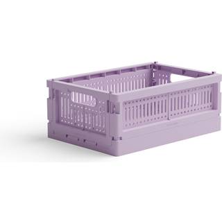 Foldekasse mini (15 farver) - Lilla - 17cm x 24cm x 9,5cm - Sigrid
