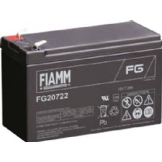Fiamm Blybatteri 12V/7,2Ah/6,35Mm Sp.Sko