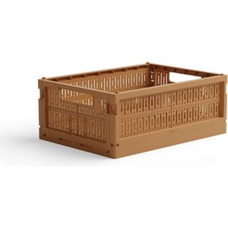 Foldekasse midi (16 farver) - Brun - 24cm x 34cm x 13cm - Sigrid