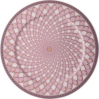 Signum Servierteller, Porzellan, Rosa