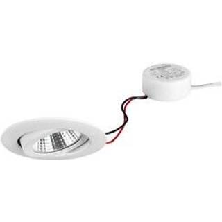 BRUMBERG BB03 indbyg. RC driver rund blank hvid