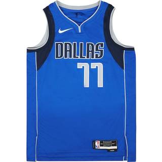 Dallas Mavericks Icon Edition 2022/23 Nike Dri-FIT NBA Swingman-trøje til mænd - blå - L