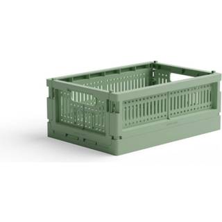 MadeCrate - Foldekasse mini (15 farver) - Grøn - 17cm x 24cm x 9,5cm - Sigrid