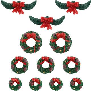 Garland And Wreaths Set of 12