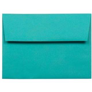 Jampapir A6 Farvede invitation Konvolutter - 4 3/4 x 6 1/2 - Sea Blue Recycled - 50/Pack