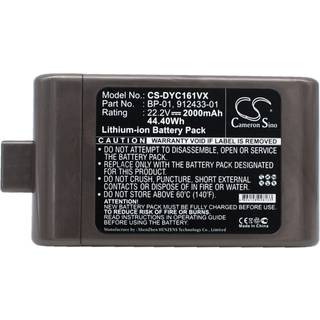 Batteri til Dyson 21.6V batteri til bl.a. Dyson DC16 støvsuger
