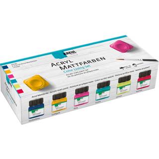 Acryl Mattfarben Set Color Living 6x20ml - Mehrfarbig