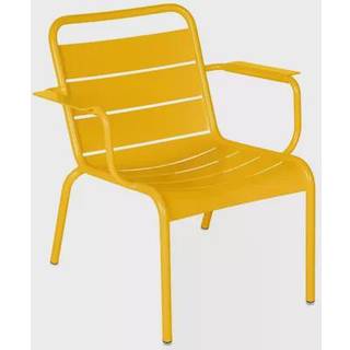 Fermob - Luxembourg Lounge Armchair - Honey - Udendørs lænestole - Frédéric Sofia - Metal
