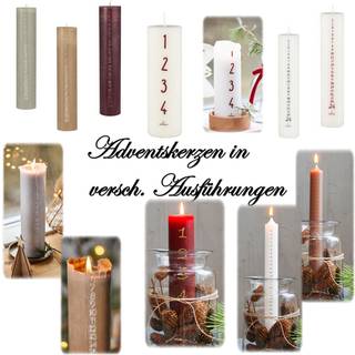 Ib Laursen Kalenderlys 1-24 Hvid