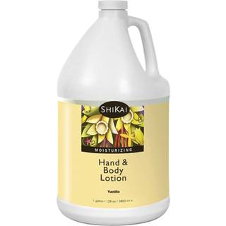 Shikai Hand & Body Lotion (Vanilla 1 Gallon) | Daglig fugtgivende hudpleje til t?rre og revne h?nder | Med aloe vera & vitamin E