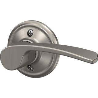 Schlage F170 Mer 619 RH H?jreh?ndede Merano-d?rh?ndtag En-sidet ikke-drejende dummy d?rh?ndtag Satin nikkel