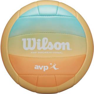 Wilson AVP Oasis Volleyball - Orange/r?d