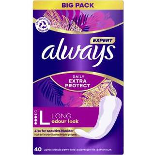 Always Daily Expert Protect Long trusseindlæg med duft Big Pack