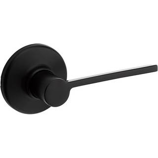 Kwikset Ladera Interior Passage Door Handle Lever til skab og gangd?re Vendbare ikke-l?se h?ndtagsh?ndtag Matte sort
